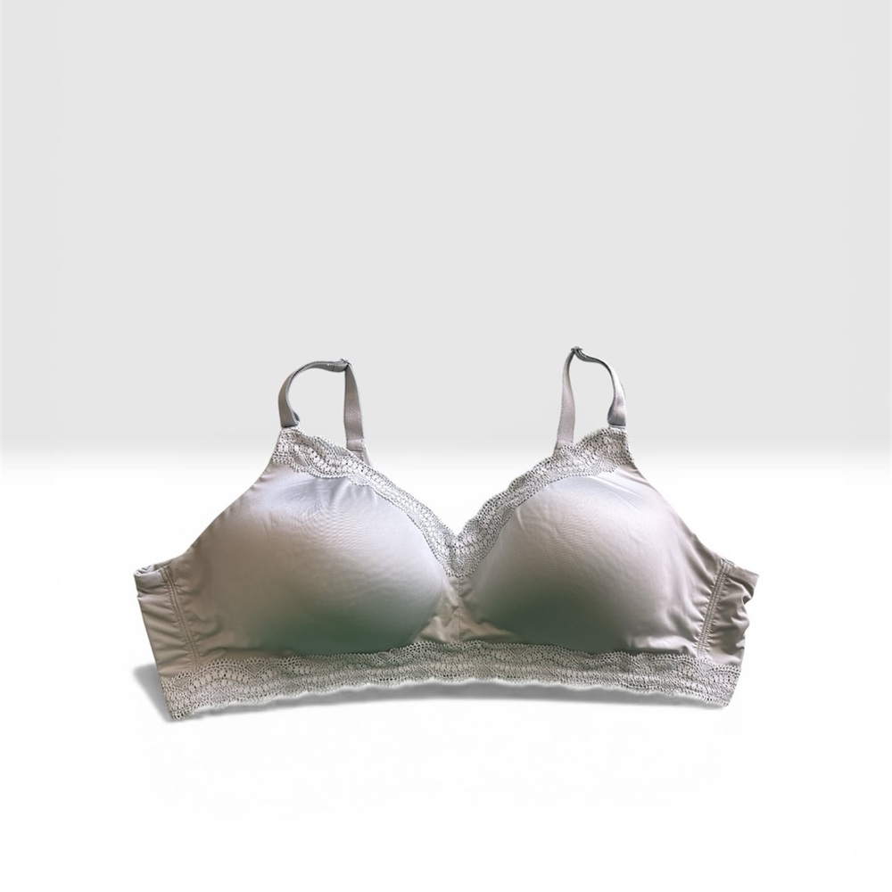 torrid Light blue  Lace-Trim Wireless Bralette